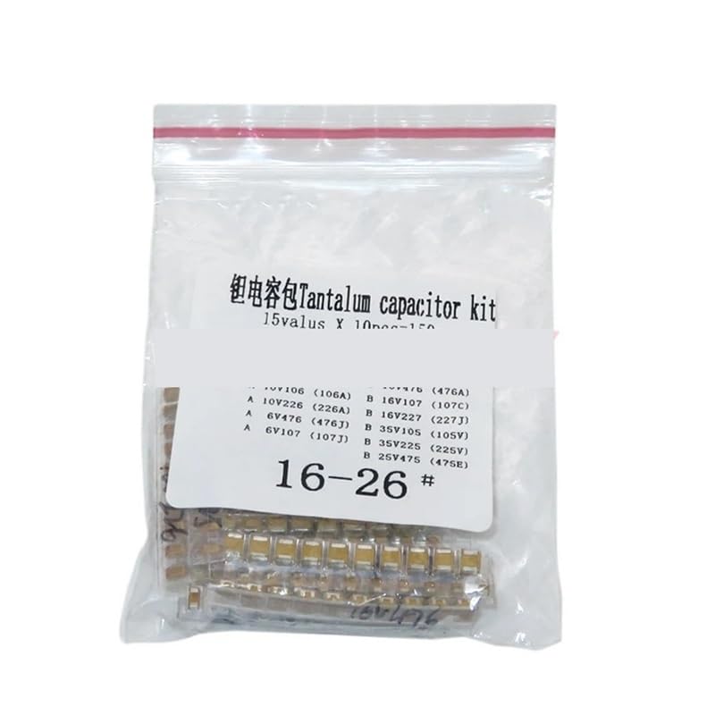 電子アクセサリー SMD タンタルコンデンサ詰め合わせキット 11 値 x 10